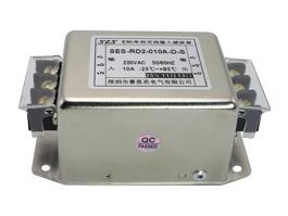 单相双级AC电源滤波器10A端子式 230v SES-RD2-010A-D-S 